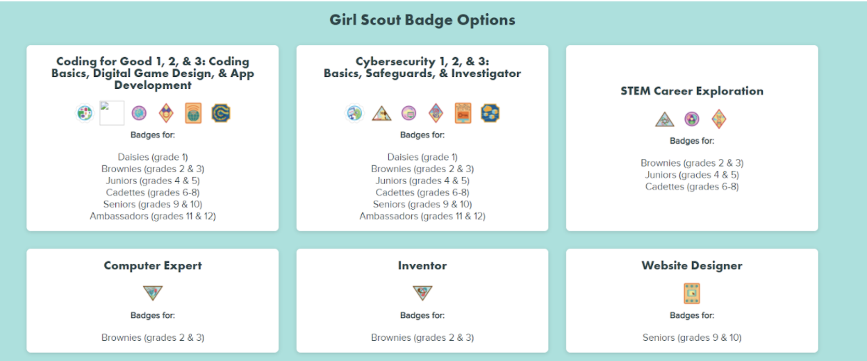 Girl Scout Badges