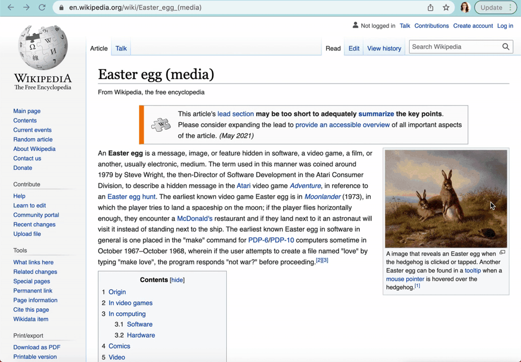 Wiki egg